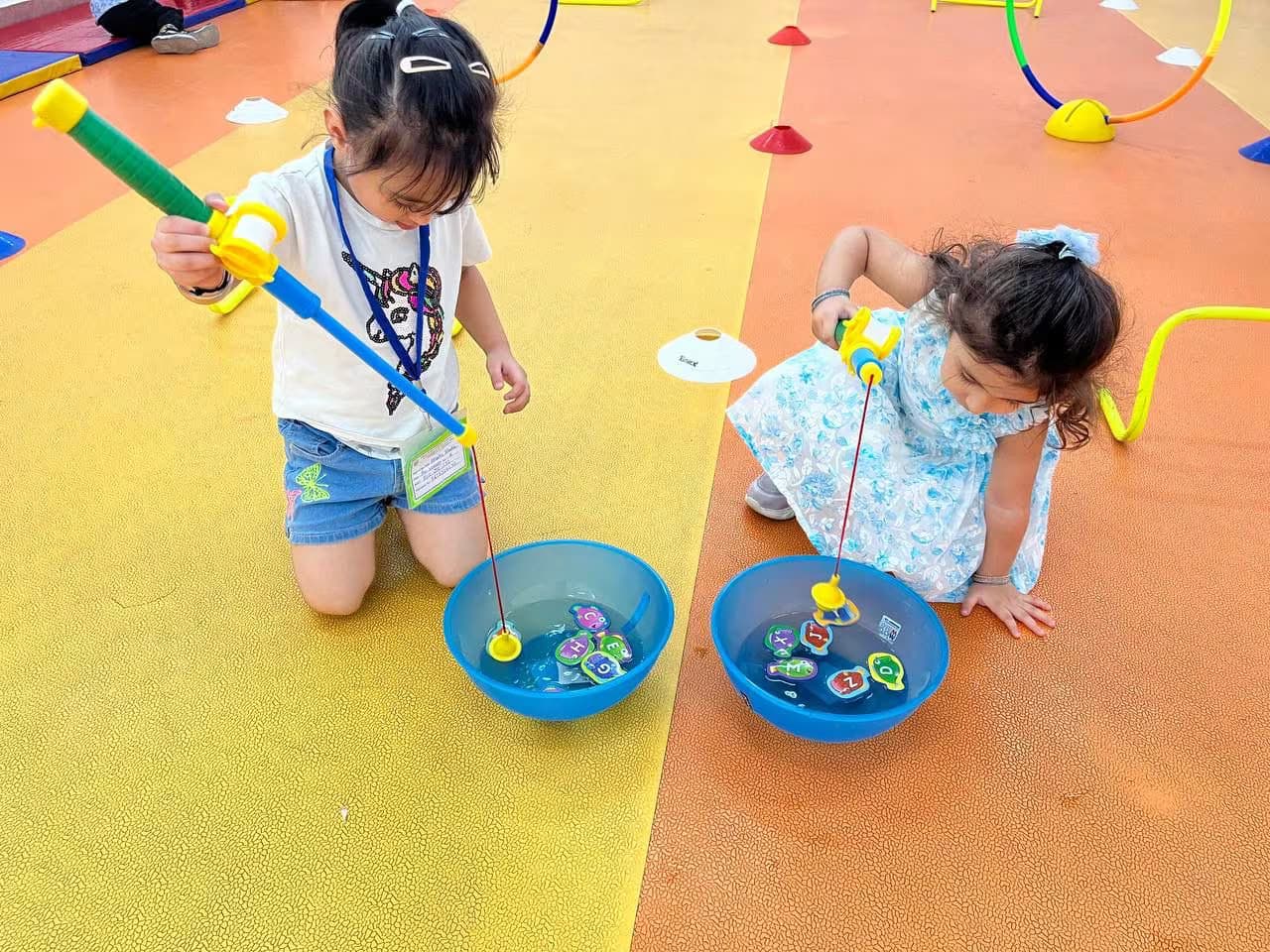 Balance beam practice