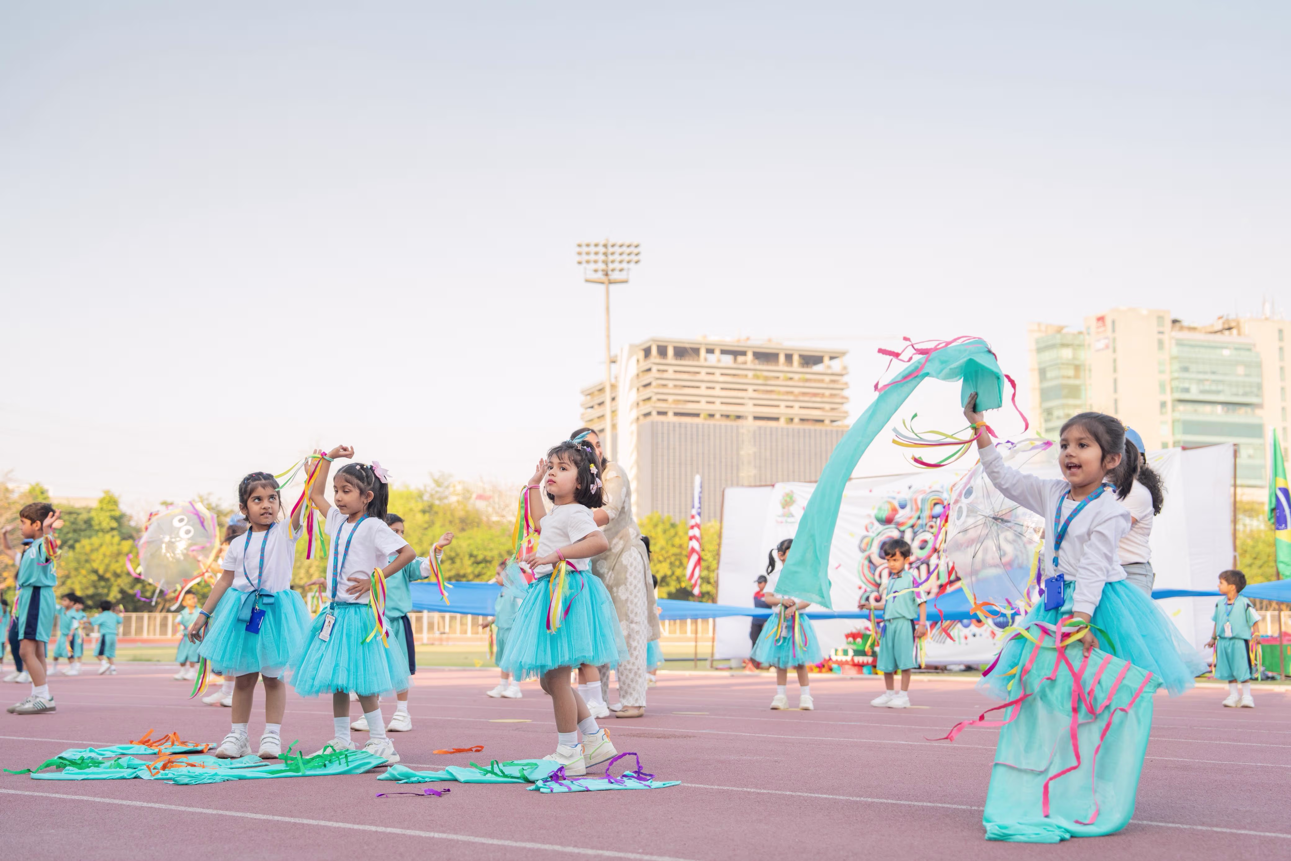 Balance beam practice